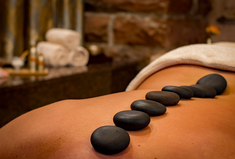 Romantic spa treatment